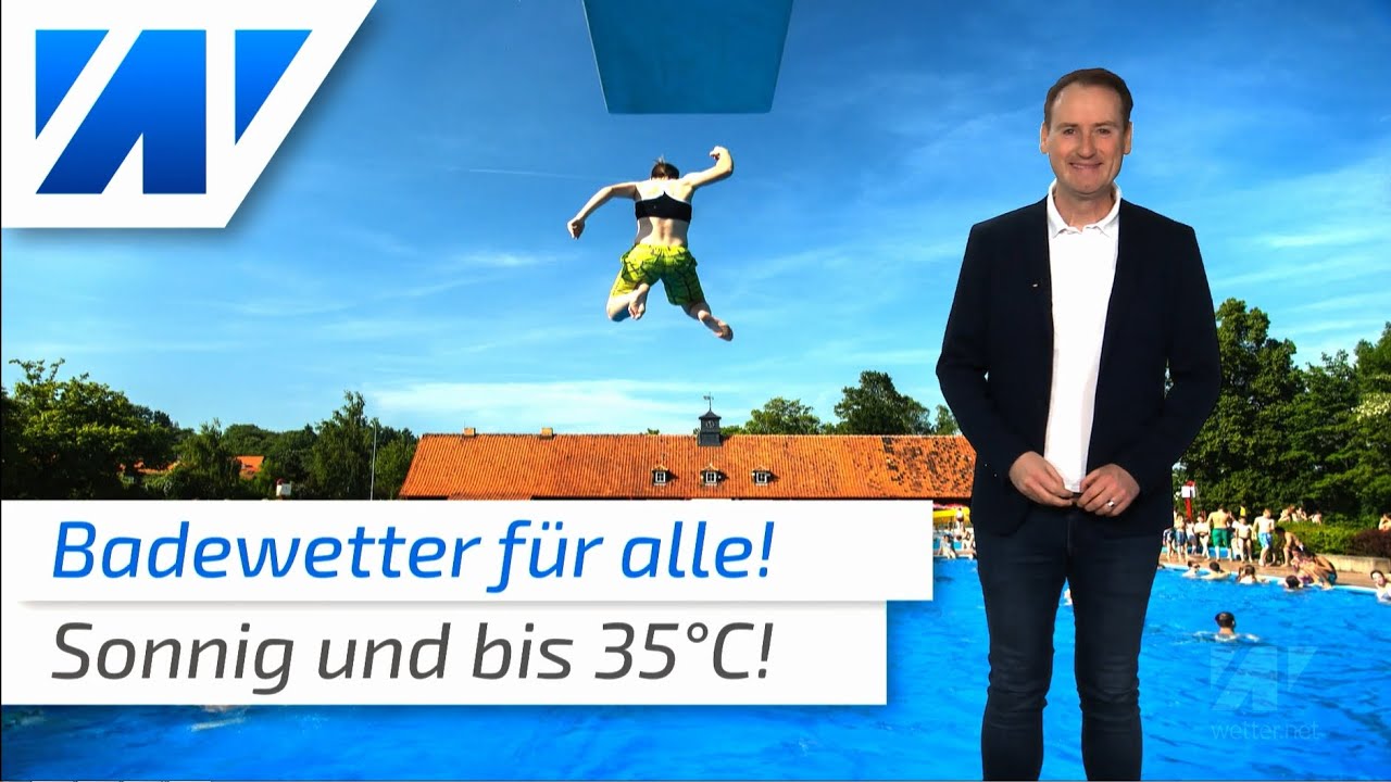 Wetter: Heißes Badewetter in ganz Deutschland!