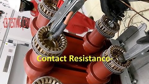 VD4 Circuit Breaker Contact Resistance Test | CRM Test Explained | Step-by-Step Guide
