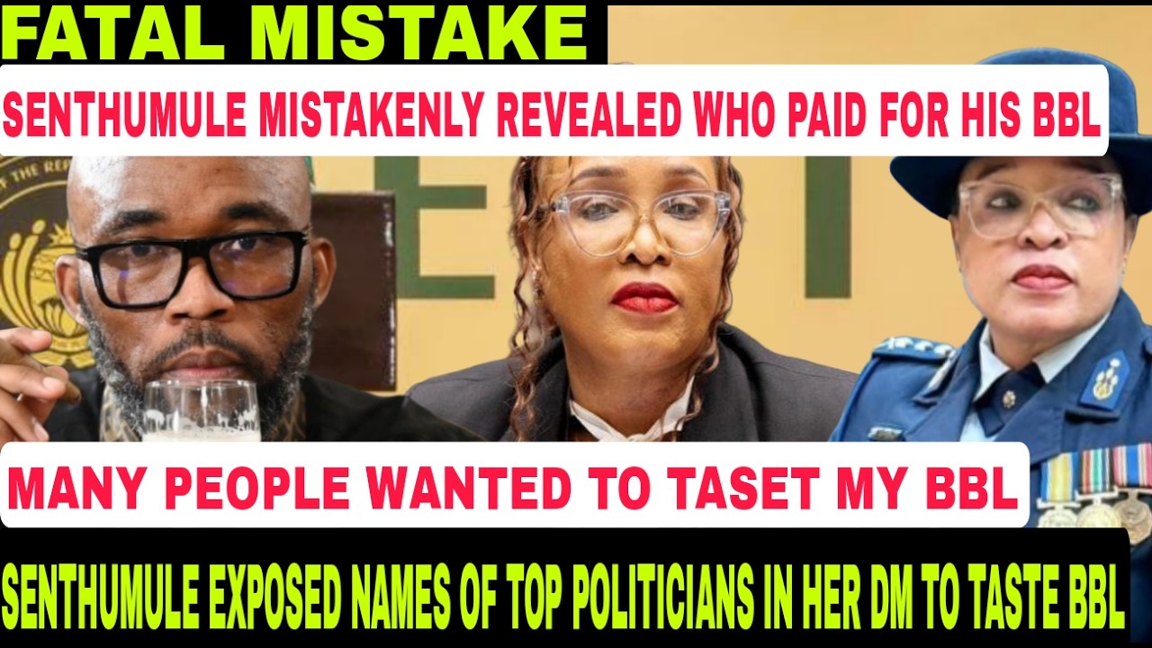 PLENTY PEOPLE HAVE BEEN BEGGING TO TASTE MY BBL - Senthumule Mistakenly Exposed Who Asked Her Out