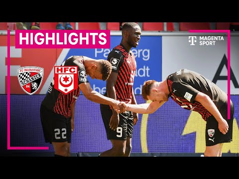 Ingolstadt Hallescher Goals And Highlights