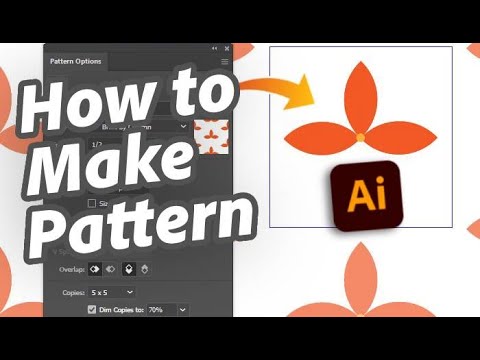 How to Make a Pattern in Illustrator - YouTube