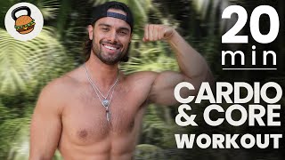 20 Minute FAT BURNING Cardio + Abs | No Weights | Total Body