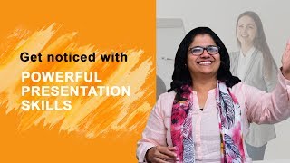 Get Noticed With Powerful Presentation Skills Skillactz Personality Development Training