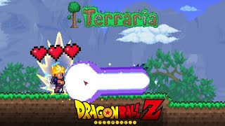 TERRARIA, MAS EU ME TORNEI UM SAIYAJIN! Terraria Dragon Ball Mod #01 