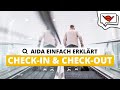 Checkin und checkout  aida einfach erklrt 