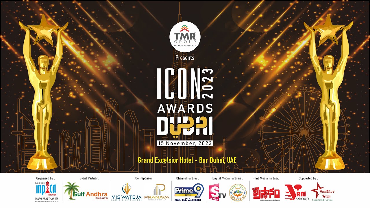 ICON AWARDS DUBAI 2023 I Live I Maro Prasthanam International Culture
