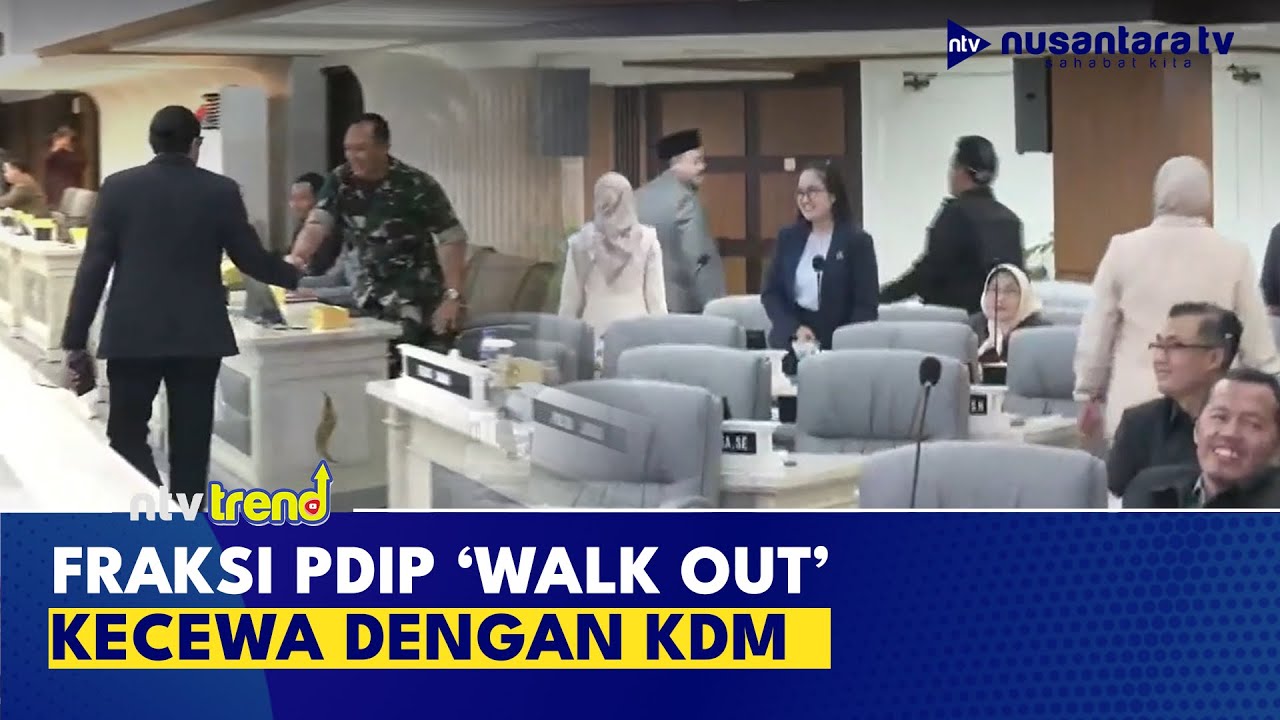 Kecewa dengan KDM, Anggota DPRD Fraksi PDIP ‘Walk Out’ dari Rapat ...