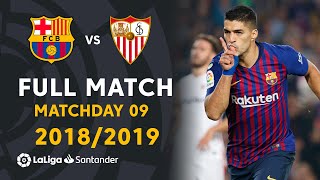 FC Barcelona vs Sevilla FC (4-2) J09 2018/2019 - FULL MATCH