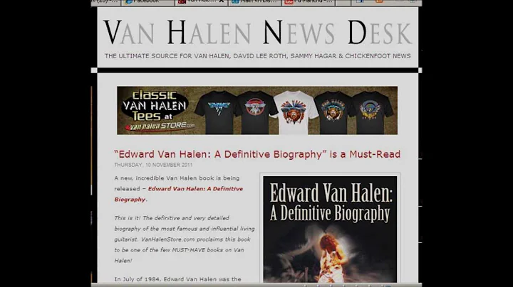 Edward Van Halen biographer Kevin Dodds interview ...