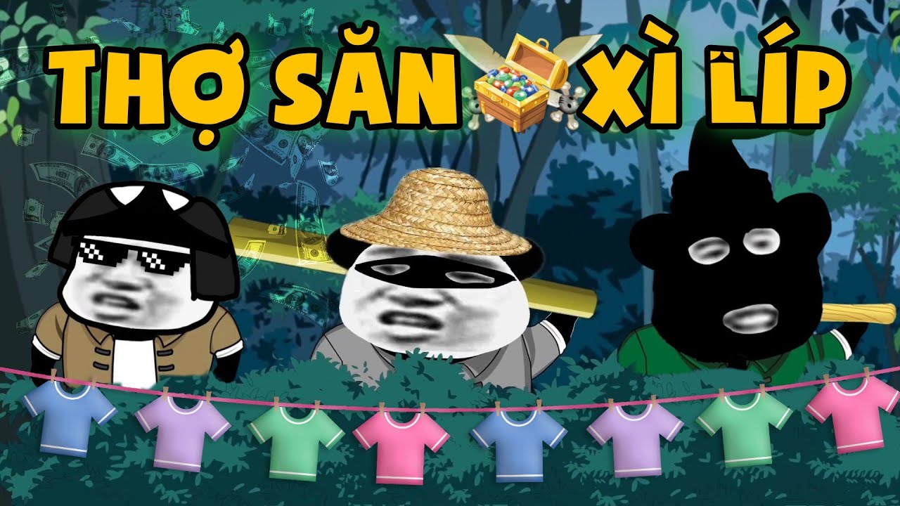 GẤU HÀI HƯỚC - Tập 68: Thợ Săn Xì Líp | Phim hoạt hình gấu trúc meme ...