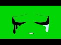 Green screen scream meme