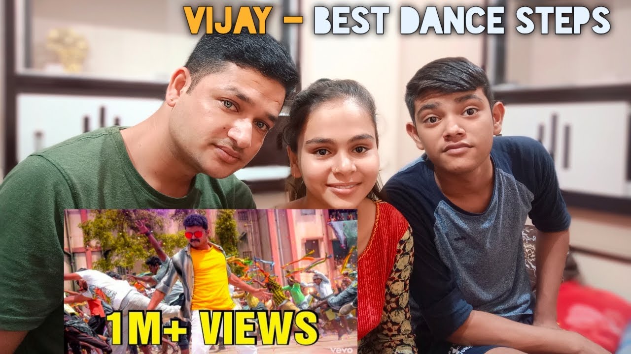 Vijay - Best Dance Steps Reaction! | Honest Reaction