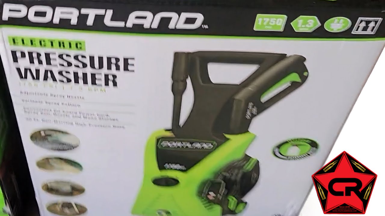 PORTLAND ELECTRIC PRESSURE WASHER YouTube