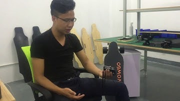 WowGo 2 electric skateboard come out and the performance of new remote.