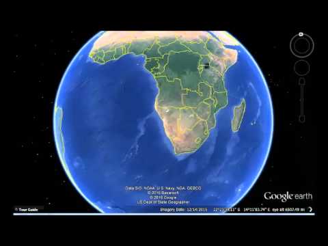 eSwatini(Swaziland) Google Earth View