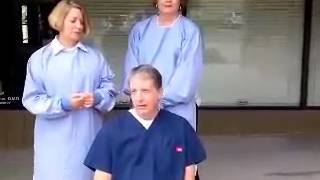 Dr. Evans takes part in the ALS Ice Bucket Challenge