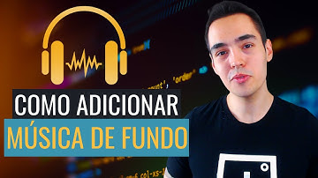 Como colocar MÚSICA DE FUNDO no unity | Como fazer seu primeiro jogo
