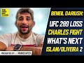 Beneil Dariush on Charles Oliveira Loss: &quot;I&#39;ll Become Champion Another Day, It Won&#39;t Be Today&quot;