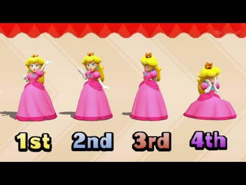 Mario Party The Top 100 - Peach's Minigame Battle (Master Difficulty)