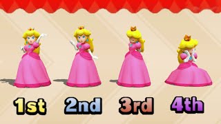 Mario Party The Top 100  Peach's Minigame Battle (Master Difficulty)