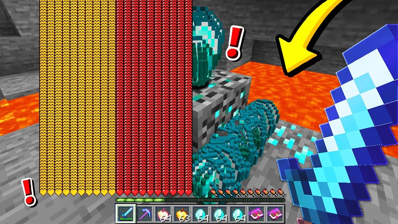 MINECRAFT MA I FIORI DANNO MINERALI E LOOT EPICO!!
