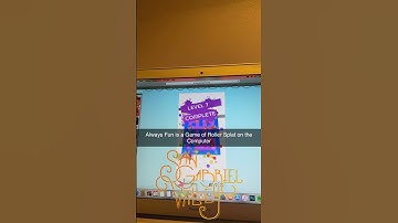 Always Fun is a Game of Roller Splat on the Computer