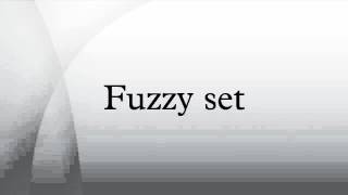 Fuzzy set