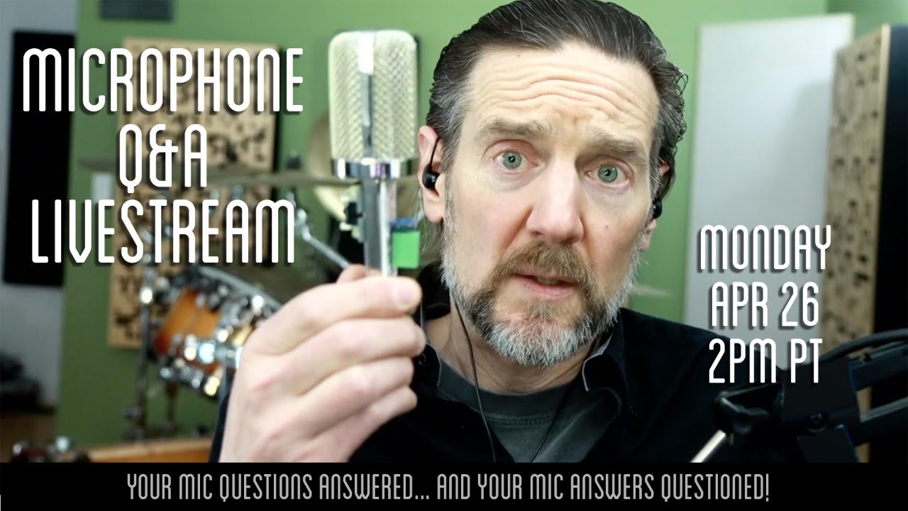 Microphone Q&A: Focus on mic capsules, K47 vs K67 demo