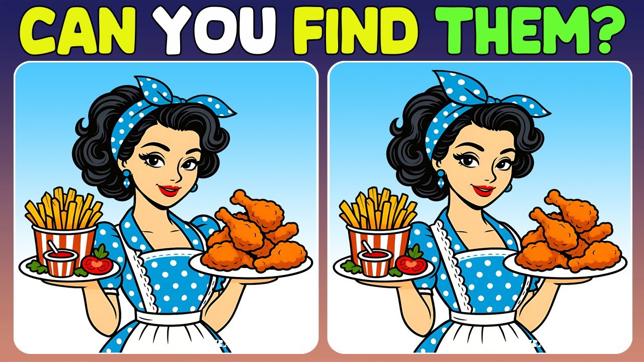 Find 3 Differences in 90 seconds | Genius Level Challenge For Mental Brain Exercise