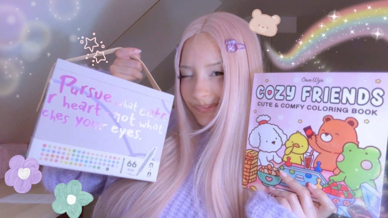 ASMR | Color with me 