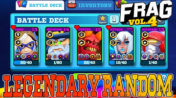 FRAG Pro Shooter - LEGENDARY RANDOM TEAM 🔥Gameplay Walkthrough🔥(iOS,Android)