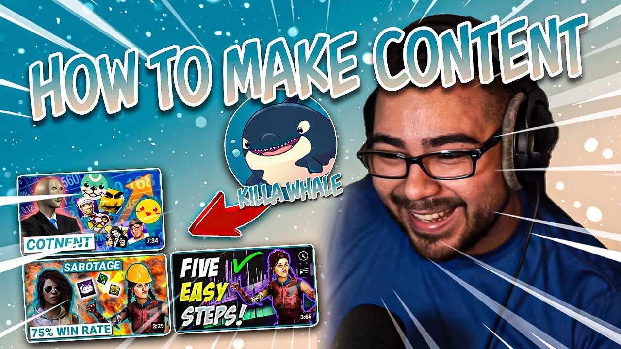 REACTING TO KILLA WHALES HOW TO MAKE KILLER CONTENT IN DBD