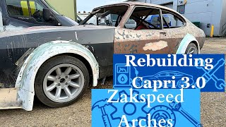 Rebuilding a Ford capri 3.0 v6