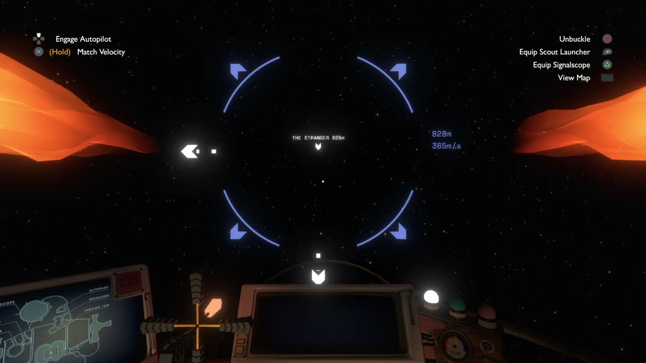 Outer Wilds EOTE  - The Stranger without cloaking field