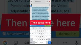 Convert Any Text To Mp3  File shorts short