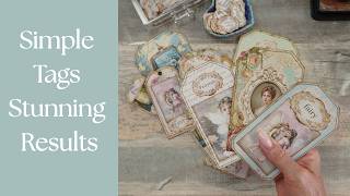 Turn your Fussy Cuts and Scrap paper into Gorgeous Journal tags
