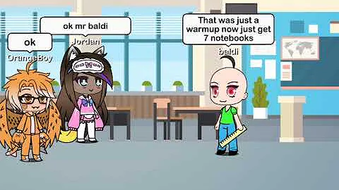 Orangeboy and Jordan escape baldis school
