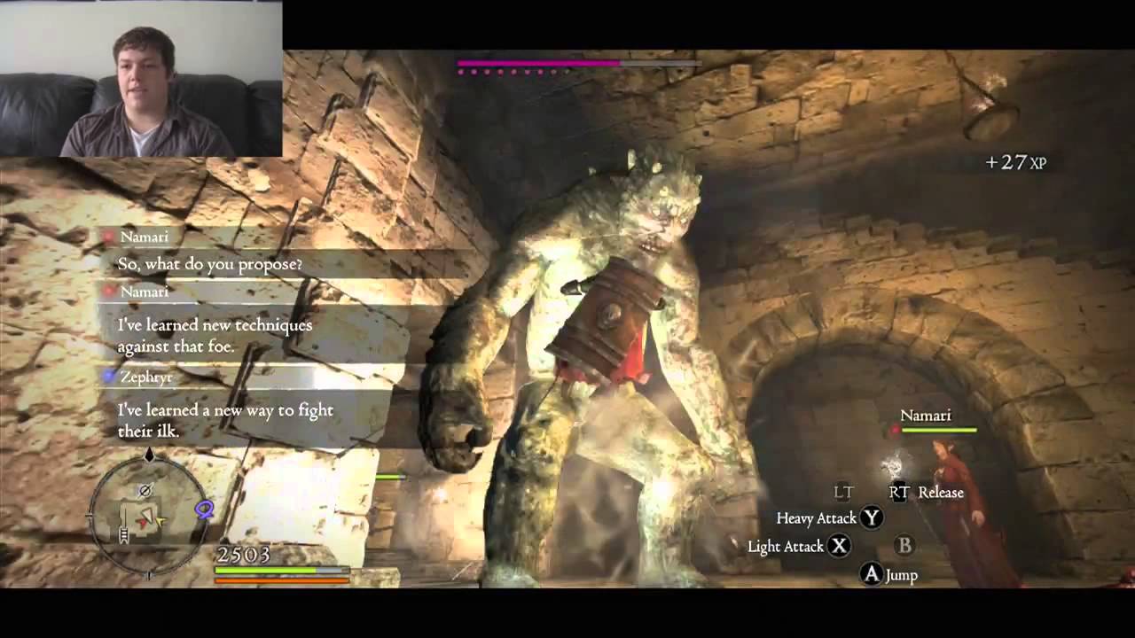 Dragon's Dogma Dark Arisen (Xbox 360): Bitterblack Trials Pt11 - YouTube