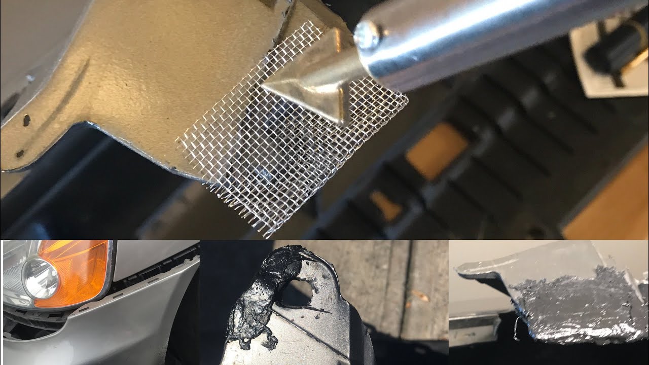 Aprendiendo soldadura plástica