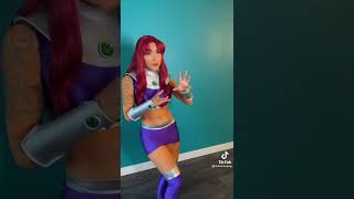 Starfire Cosplay Tiktok 