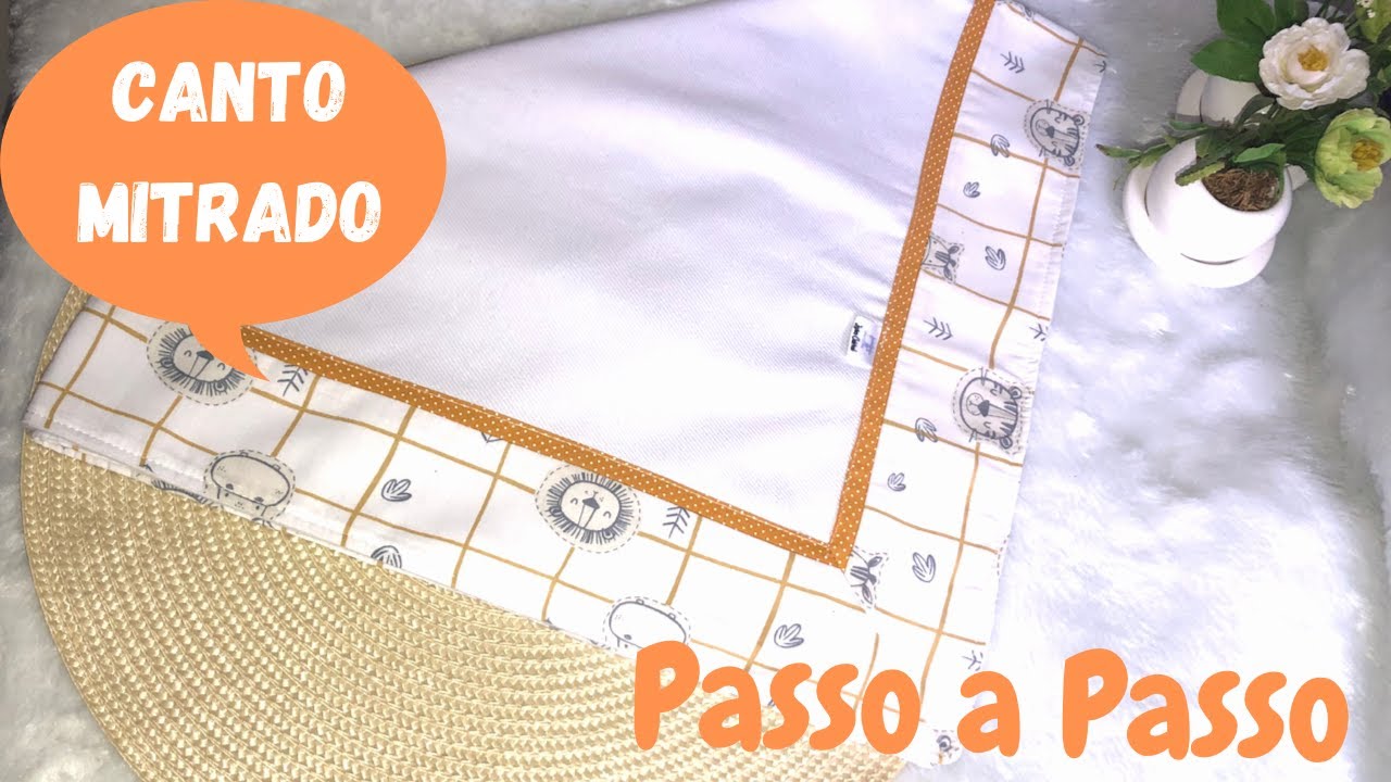 Cueiro de bebê bem fácil | Passo a Passo
