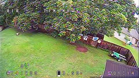 Tinyhawk 2 Random Failsafe Into Puddle