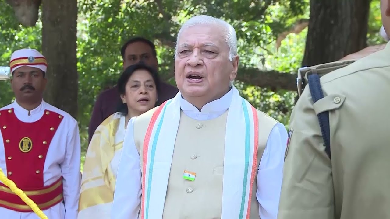 Independence Day celebration at Kerala Raj Bhavan