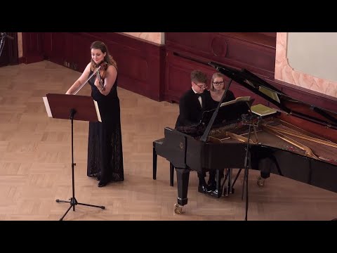 Schumann Violin Sonata Nr.1 Op.105 Elina Buksha Pavel Kolesnikov