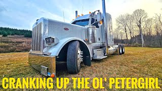 Taking the ol' peterbilt out on a spin before heading out to truck show in PA , winter hibernation 🙄 by TRUCK THIS HOTRIG 18toLife 682 views 6 months ago 10 minutes, 15 seconds