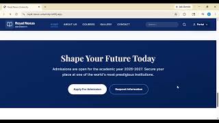 Premium College Website Project 🔥 | Next JS + Bootstrap