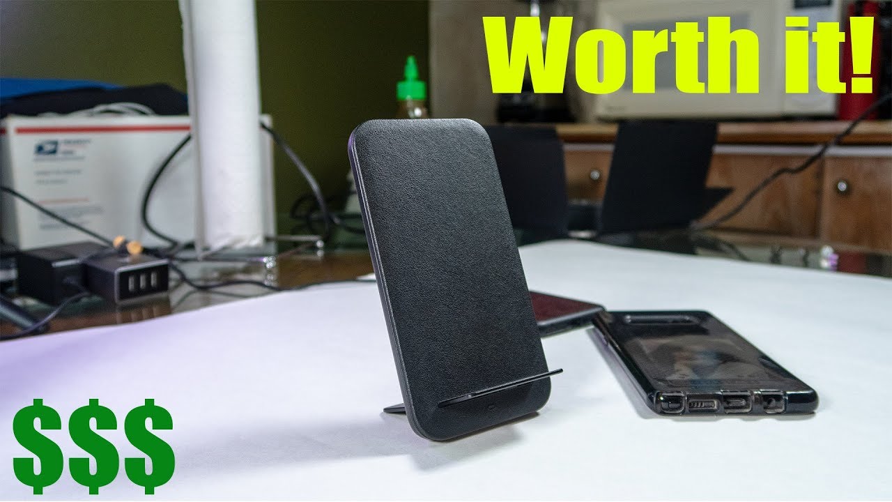 Nomad Wireless Stand Charger Review Almost Perfect YouTube