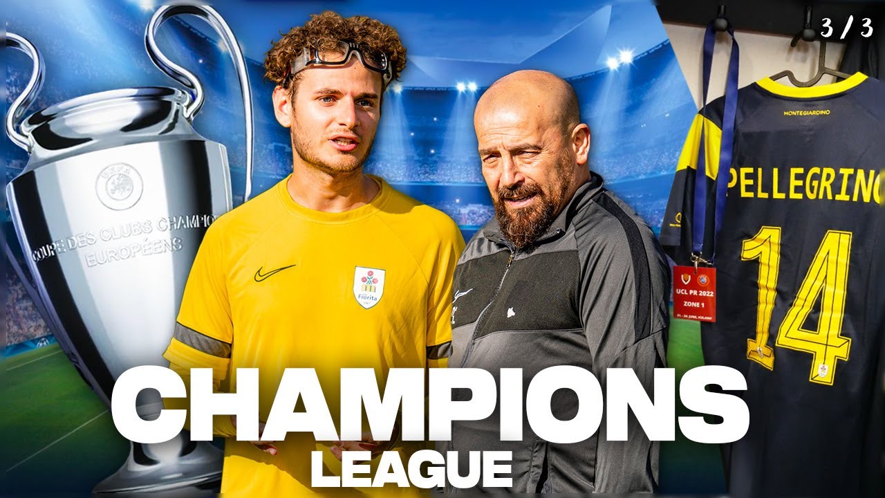 ⚽🏆 LA MIA PRIMA PARTITA in CHAMPIONS LEAGUE! - DALLA TERZA CATEGORIA ...
