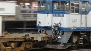 EF64 1027号機牽引名古屋タ発稲沢行1353レ名古屋通過
