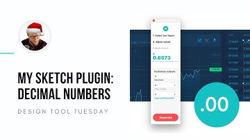 My Sketch Plugin: Decimal Number Generator - Design Tool Tuesday, Ep27